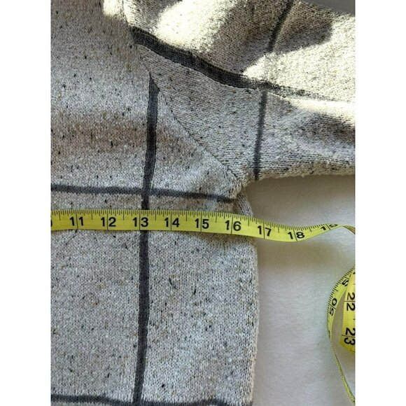 Apt. 9 Cardigan Sweater Open Front Tunic Length Women's Size Medium Gray Pockets - Picture 12 of 12